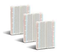 UMTMedia® 3 X 400 Points Solderless Breadboard Prototype For Arduino