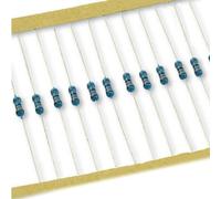 UMTMedia® 30pcs 5.1 ohm Ω - 1/4W Watt Metal Film Resistors 0.25 ±1% for Electronic, Arduino, or Raspberry PI Projects. Many Values Available