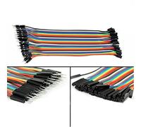 UMTMedia® 40 pcs 30cm Dupont Cables M-F, M-M, F-F Jumper Breadboard Wire GPIO Ribbon For Arduino PI