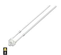UMTMedia® 50 x Warm White 1.8mm Ultra Bright LEDs Clear LED Bulb