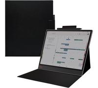 UMUBUHOMS Magnetic Stand Case for 13.3'' Boox Tab X C (2025) / Boox Note Max (2024) Lightweight Book Folio Cover with Anti-Lost Magnetic Pen Buckle & Auto Wake/Sleep (Black)