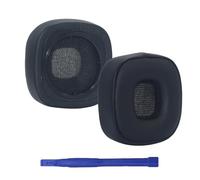 Umvowuxa Major V Ear Pads, Replacement Ear Pads for Marshall Major V Headphones, Memory Foam and Protein Leather Material, Comfortable and Soft, Sound Insulation and Noise Reduction (PL/Black)