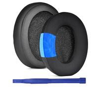 umvowuxa Replacement Ear Pads Compatible with Sony WH-CH700N/WH-CH710N/WH-CH720N /WH-XB900N/WH-RF400&MDR-ZX780/MDR-ZX770/MDR-10R Headphones,Soft Protein Leather(Gel/Black)