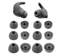 umvowuxa Replacement Ear Tips Earbuds for Beats studio buds and fit pro Headphones, Made of Soft and Comfortable Silicone Material, Waterproof and Sweatproof (Dark Gray)
