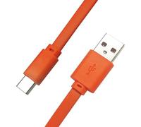 umvowuxa Type C Charging Cable Compatible with JBL Charge5, Go3, Clip4, JR POP, Flip 6, Pulse 5, Xtreme3/2, Boombox 2(25 CM, Orange)