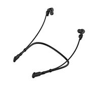 umvowuxa Universal Silicone Anti-Loss Earhooks for Samsung Galaxy Buds3 FE/Buds3 Pro/Buds3 - Secure Fit, Washable & Reusable Tether Strap - Prevent Dropping While Sports/Running/Gym(Black)