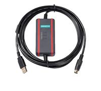 UMXJEXU USB-FBS-232P0-9F for FBS FB1Z B1 B1Z FBE MU MA MC Series Programming Cable USB to RS232 Adapter Data Download Line(FTDI-Isolation Type)