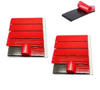 umyeoqoyo 20 Pcs Number Plate Sticky Pads, Strong Double Sided Adhesive Pads Heavy Duty Sticky Pad for Licence Plates, Car Registration, Motorbike(3mm thick)