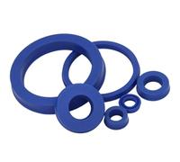 UN 40 * 50/52/53/55/56/60/65 * 5/6/6.5/7/8/10 42 * 50/52/55/62 * 6/7/8/10 PU Shaft Piston Rod U O Ring Grooved Gasket Hydraulic Oil Seal(7Pieces UN40x53x8)