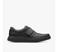 Clarks Men's Un Abode Strap Loafers, Black, 10 UK
