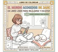 Un acogedor libro para colorear para adultos: Libro de Colorear Anti-Estrés "Bold and Easy" para Adultos y Adolescentes | Diseños Fáciles, Estilo ... y Momentos Acogedores (LE MONDE DE JADE)