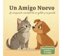 Un Amigo Nuevo: La inesperada amistad de un gatito y un perrito 2-5 años