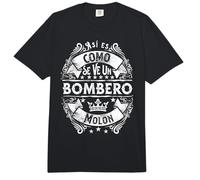 Un Bombero Molon Divertido Adulto para Hombre Bomberos Comfort Colors Adult Heavyweight T-Shirt