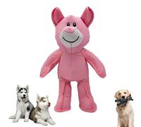 Un Break a Bear Dog Toy, Unbreaka-Bear Dog Chew Toy, 2025 NEW Dog Toys for Aggressive Chewers, Dog Toy to Keep Them Busy, for Large Small Dogs (Pink)