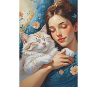 Un Carnet de notes/ journal personnel/ cahier d'écriture/ bloc-notes: UNIQUE Chat