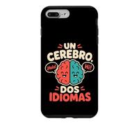 Un Cerebro Dos Idiomas Bilingual Spanish English Kids Case for iPhone 7 Plus/8 Plus