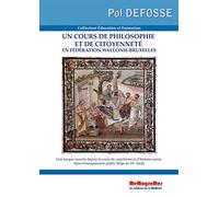 UN COURS DE PHILOSOPHIE ET DE