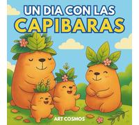 Un dia con las Capibaras: Libro para colorear