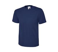 Uneek Clothing Adults Classic Short Sleeve T-Shirt UC301 Cotton French Navy X-Large