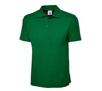 Uneek UC101 Classic Polo Shirt 220GSM Kelly Green L Colour: Kelly Gree L