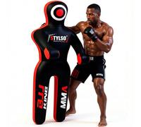 Un-Filled Wrestling Dummy Grappling Dummy BJJ Dummy Judo Karate Jiu Jitsu Practice Dummies Adult, Kids and Youth Training (Black, 6ft / 72 inches)