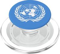UN flag of the United Nations PopSockets PopGrip for MagSafe