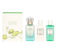 Hermes Un Jardin Sur Le Nil 3 Pcs Set: 1.6 Eau De Toilette Spray + 1.35 Body Lotion + 1.35 Shower Gel