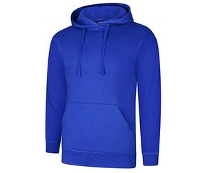 Un lothing Deluxe Hooded Sweatshirt UC509 XS-5XL Soft Material - Blue - Small