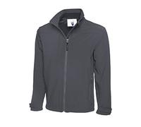 Uneek UC611 Premium Full Zip Soft Shell Jacket Light Grey L Colour: Li L