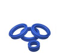 UN Radial Polyurethane Shaft Hydraulic Oil Seal, Inner Diameter 45mm, Outer Diameter 60mm, Thickness 10mm, 10Pcs, Blue, 45x60x10mm
