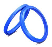 UN Radial Shaft Seal, 2pcs Hydraulic Cylinder Oil Seals ID 10-160mm Type Polyethane Ring Gasket for Piston Rod Shafts(56x64x5I6.5mm)