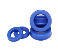 UN Radial Shaft Seal UN 28 30 31.5 32 33 mm ID Blue Polyurethane PU Hydraulic Radial Shaft Piston Rod U/Y Lip O Ring Gasket Oil Seal(UN30x40x5,10Pcs)