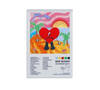 Un Verano Sin Ti by Bad BunnyAdvanced Oil Painting Murals with Waterproof, Anti Fouling, And Anti Fading Functions Are Suitable for Decoration in Living Rooms, Bedrooms, And Offices, And Can Be Hung A