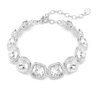 Swarovski Una Angelic Silver White Cushion Cut Bracelet