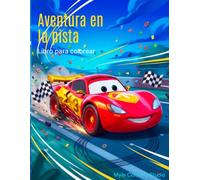 Una Aventura en la Pista Libro de colorear para niños