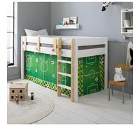 Una Cabin Bed Midsleeper Kids Football Tent Loft