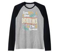 UNA Direttrice Che Spacca Regalo Direttrice Direttore Donna Raglan Baseball Tee