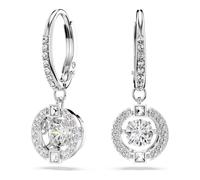 Una Drop Earrings - female - Swarovski - Earrings - Gray - ONE SIZE - Accessories ONE SIZE