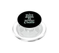 Una Hija De Dios Una Mujer De Fe Una Guerrera De Cristo PopSockets PopGrip for MagSafe
