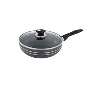 Una Non-stick Wok With Long Handle & Lid - 26cm