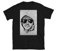 Unabomber Ted Kaczynski Wanted Poster 1 Police Sketch 5 Mens T-Shirt Black