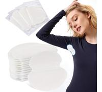 Unadir Armpit Sweat Pads [100 Packs], Disposable Underarm Pads for Women and Men, Microfiber Fabrics, Unscented, Reclaim Your Confidence