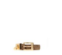 Unadjusted and non-revered women's belt Guess Yesba H25 Beige M