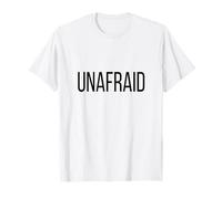 Unafraid Single Word Adjective Simple Halloween Costume T-Shirt