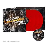 Unantastbar - Wir Leben Laut - Live (Gatefold Red+Dvd) [VINYL]
