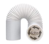 UNAOIWN Portable Air Conditioner Exhaust Hose. AC Vent Hose with 5.9"/15CM Diameter, Anti-Clockwise Thread & Length up to 78.7" (Length-2M/78.7")
