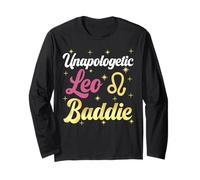 Unapologetic Leo Baddie Leo Goddess I'm A Leo Birthday Women Long Sleeve T-Shirt