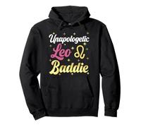 Unapologetic Leo Baddie Leo Goddess I'm A Leo Birthday Women Pullover Hoodie