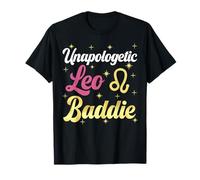 Unapologetic Leo Baddie Leo Goddess I'm A Leo Birthday Women T-Shirt
