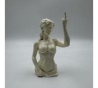 Unapologetic Venus: The Middle Finger Statue, Rebellious Bold Modern Art Decor, Venus Goddess Statue Middle Finger Ornament, Roman Mythology Ornament for Arts Lovers